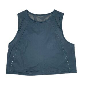 Lululemon Mid-Cropped Loose Tank with Cut Out Back